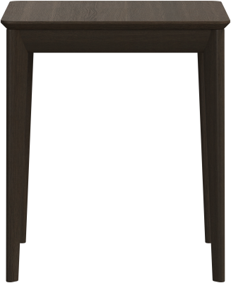 Aarhus side table, brown wood