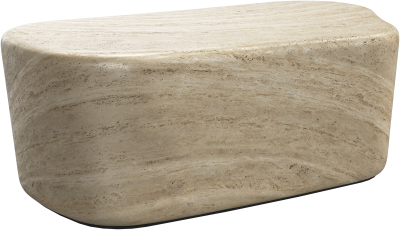 Terracina coffee table, beige concrete