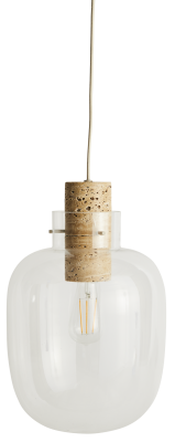 Stockholm pendant, clear glass