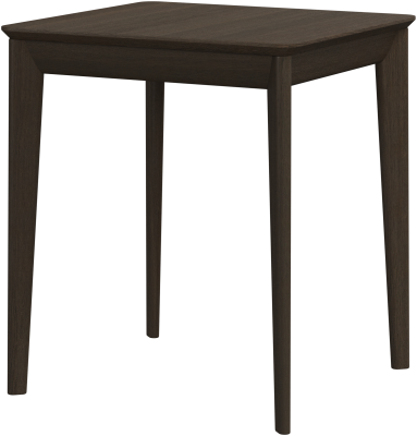 Aarhus side table, brown wood