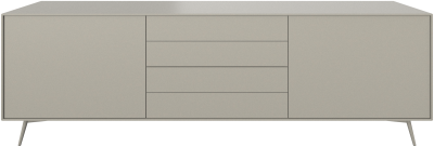 Fermo sideboard, light grey wood