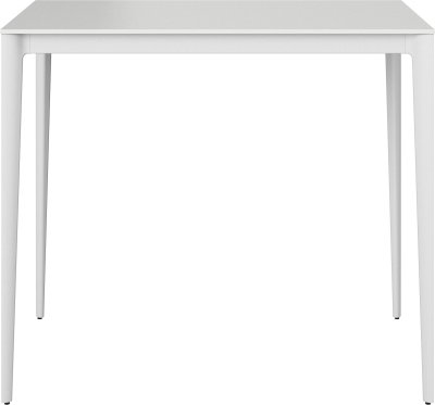 Torino bar table/high table, white lacquered