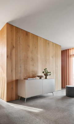 Fermo sideboard, light grey wood