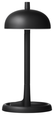 Paris table lamp, black metal