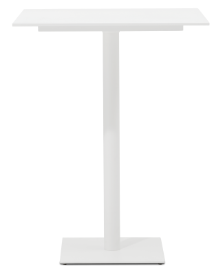Torino bar table, white lacquered