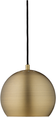 Ball pendant, yellow metal