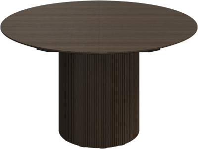 Santiago extendable dining table, brown/grey wood