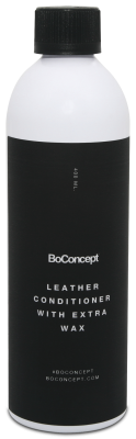 Care leather conditioner with extra wax