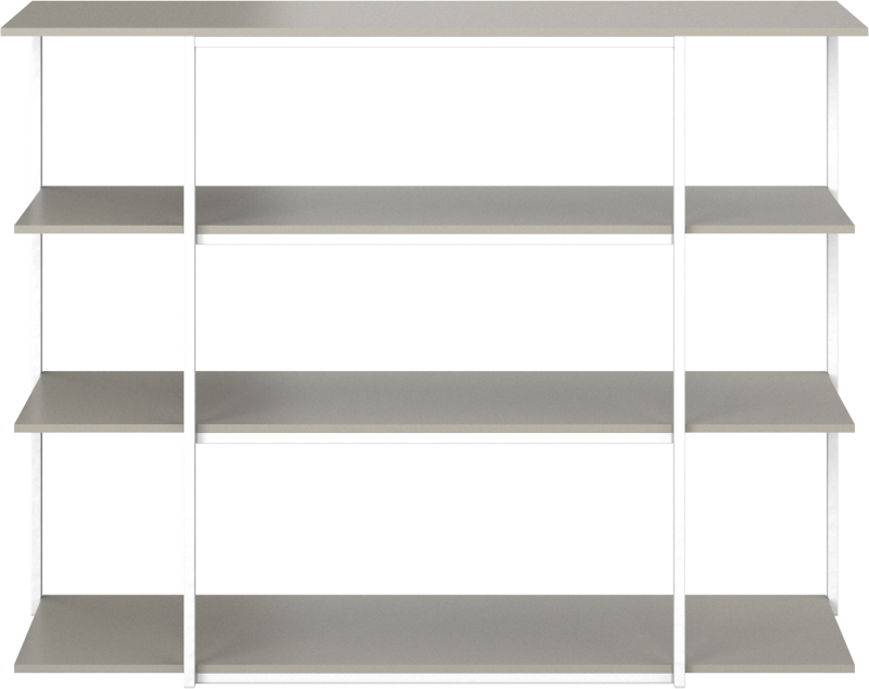 Bordeaux console table, light grey lacquered