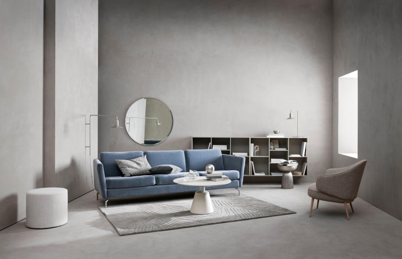 Madrid coffee table, clear glass