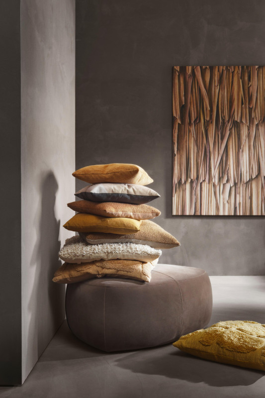 Linen cushion fabric