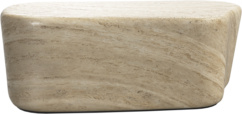 Terracina coffee table, beige concrete