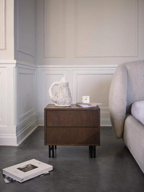 Element night stand, brown