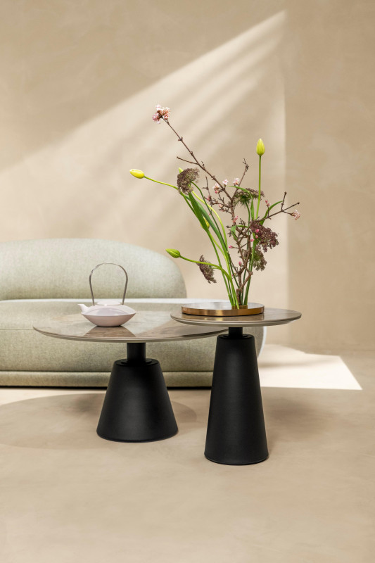 Madrid coffee table, clear glass