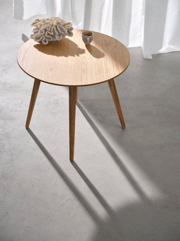 Nawabari coffee table, brown wood