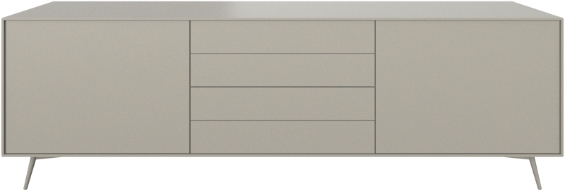 Fermo sideboard, light grey wood