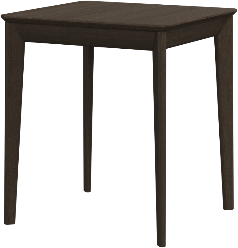 Aarhus side table, brown wood