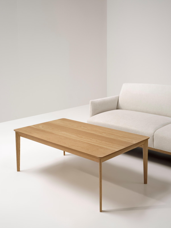 Aarhus side table, brown wood