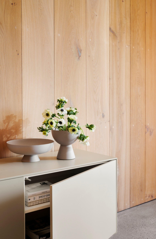 Fermo sideboard, light grey wood