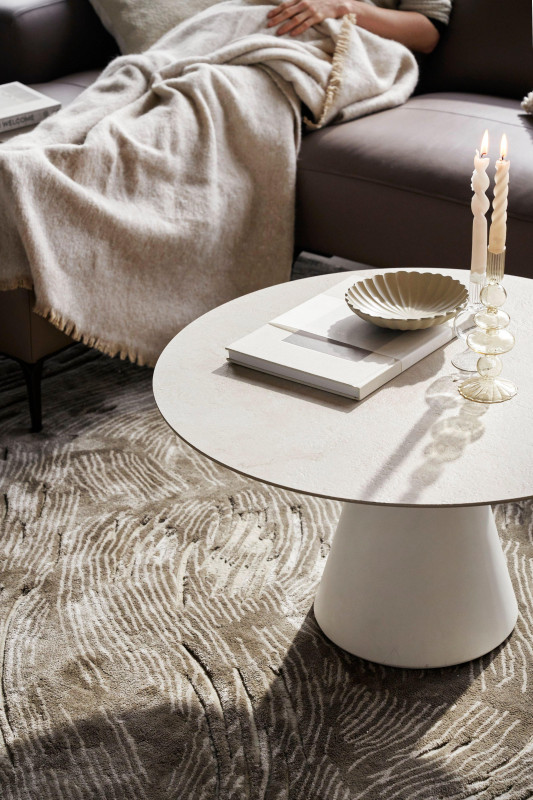 Madrid coffee table, clear glass