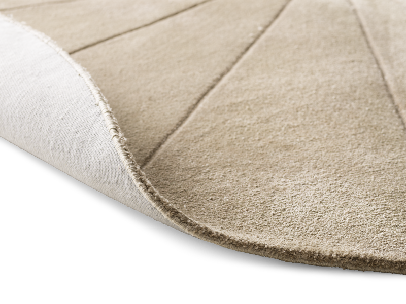 Sweet Art rug, light grey nylon