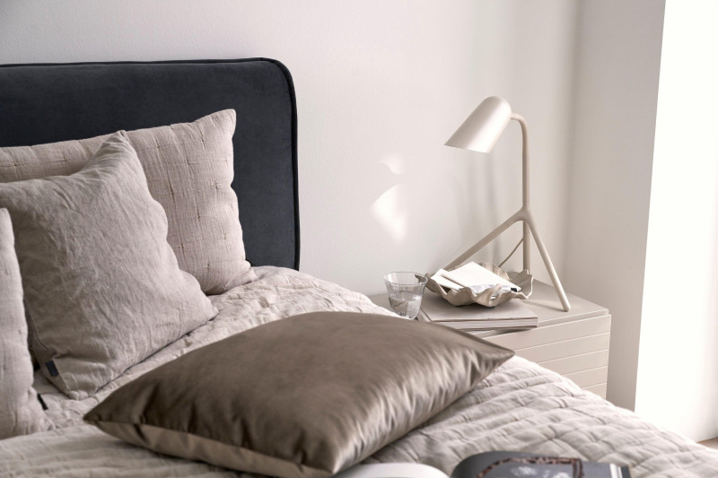 REMS cushion, beige fabric